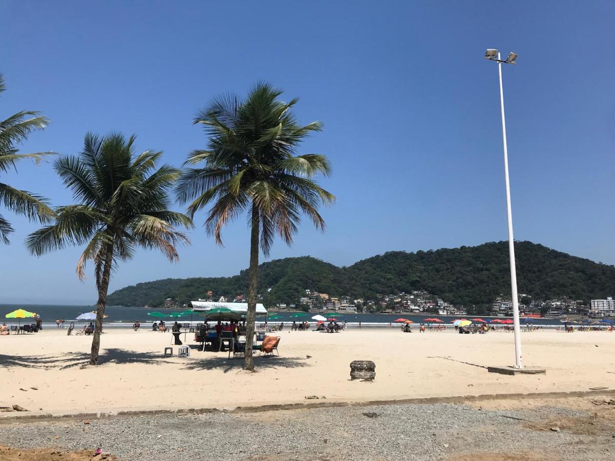Kit Pe Na Areia - Praia Do Gonzaguinha - Sao Vicente - Wi-Fi E Est Conveniado Exterior photo