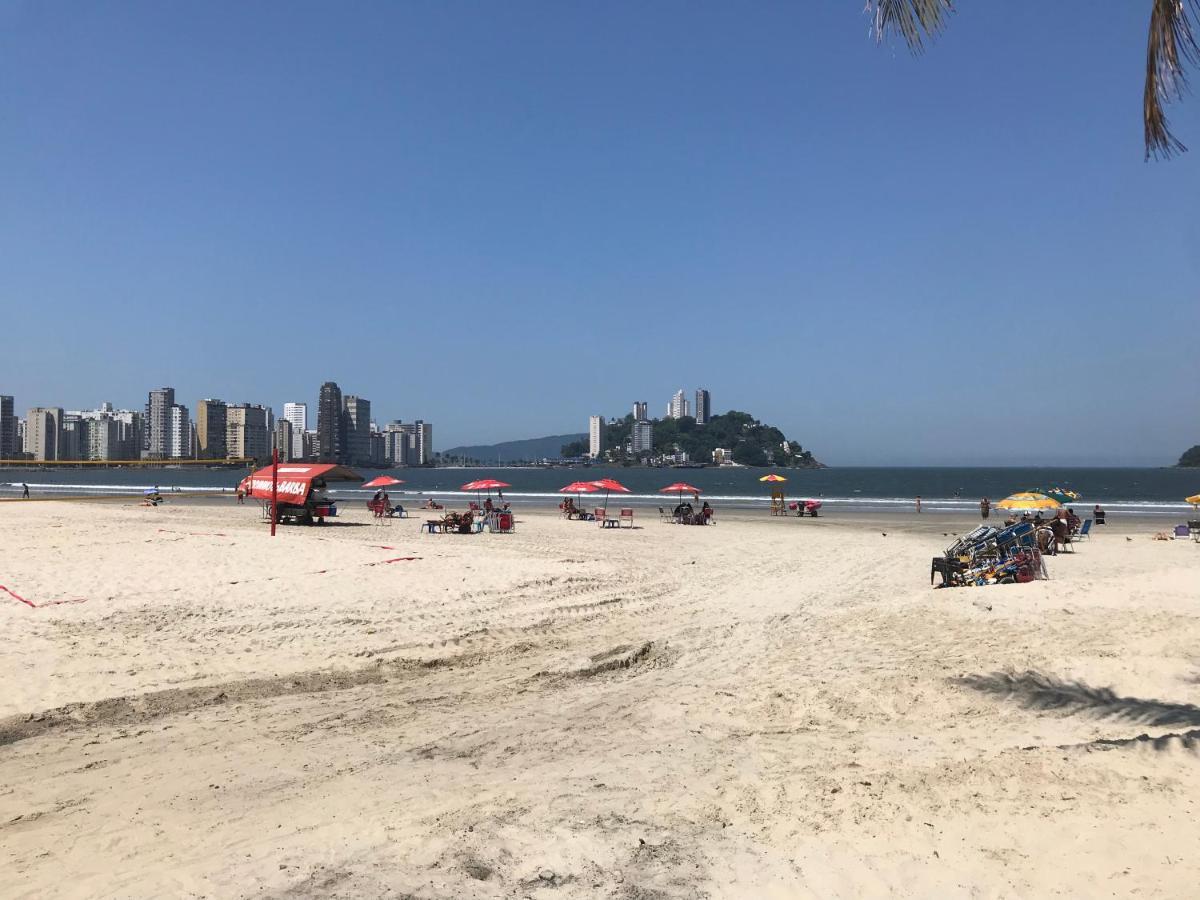 Kit Pe Na Areia - Praia Do Gonzaguinha - Sao Vicente - Wi-Fi E Est Conveniado Exterior photo